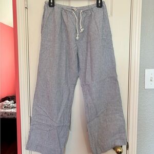 Brandy Melville Anastasia Striped Linen Pants